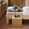 Auping Auronde Bed Sand Beige Tafeltje