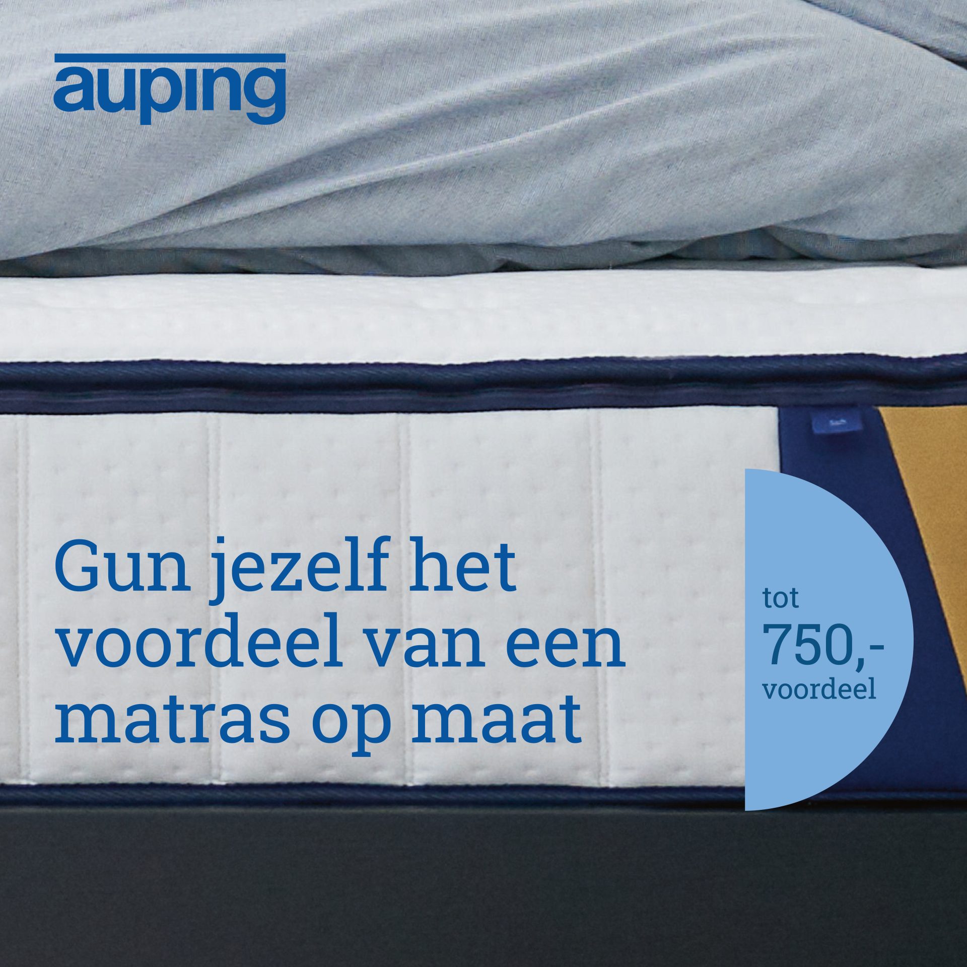 Auping Matrassenpromotie