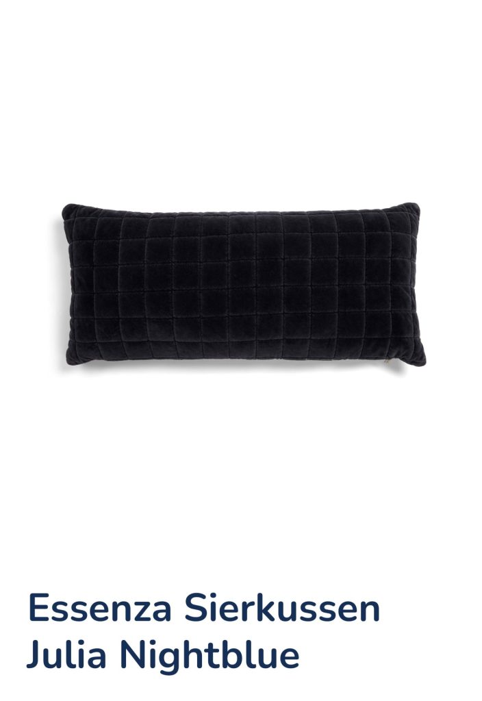 Essenza Julia Sierkussen Nightblue