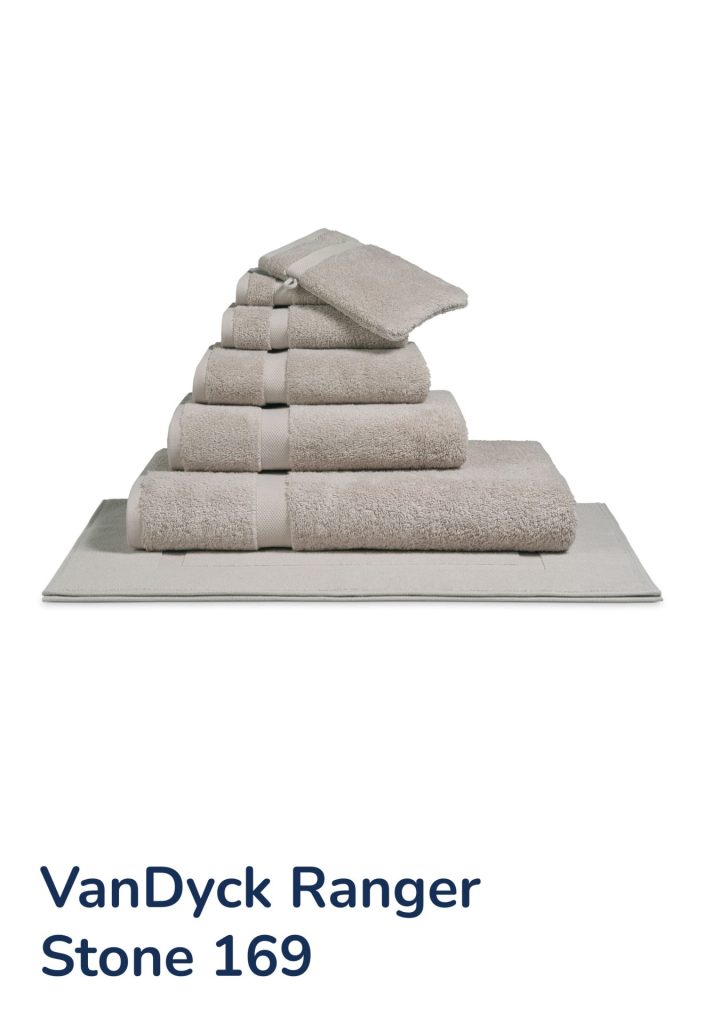 VanDyck Ranger handdoek Stone